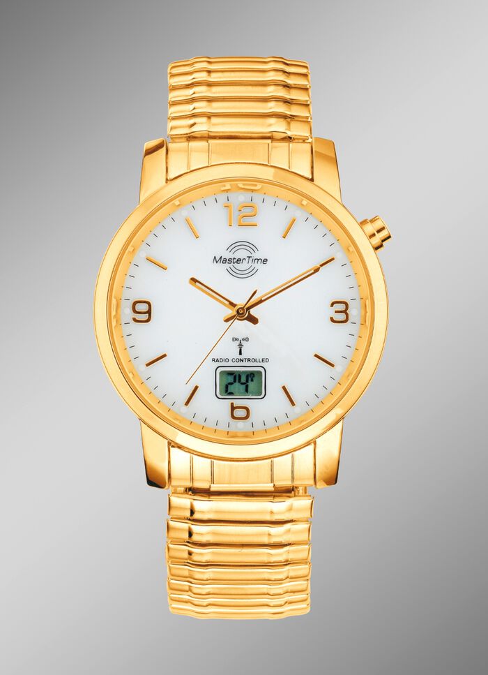 Tolle Funk-Herrenuhr der Marke Master Time 