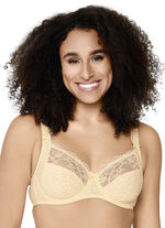 LingaDore Bügel-BH mit Jacquard-Dessin und elastischer Spitze 