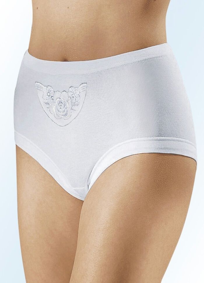 F&uuml;nferpack Slips mit Batistmotiv 