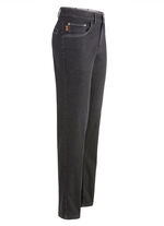 «Francesco Botti»-Jeans mit Dehnbund in 3 Farben ANTHRAZIT