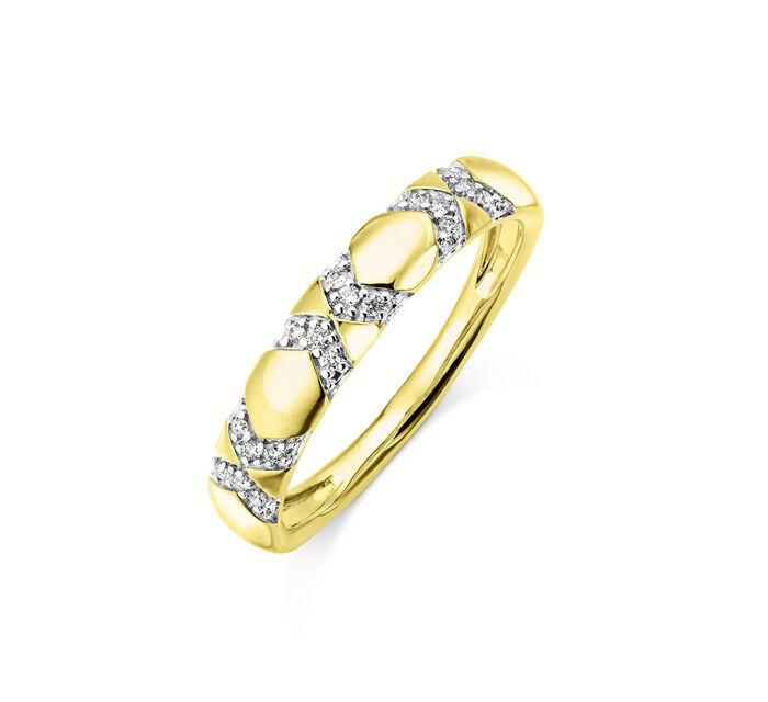 Edel im Design: Brillant-Damenring 