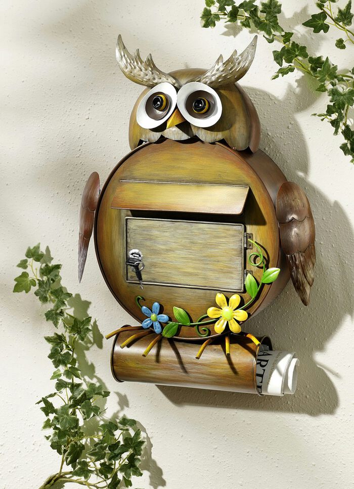 Briefkasten «Wachsame Eule» 