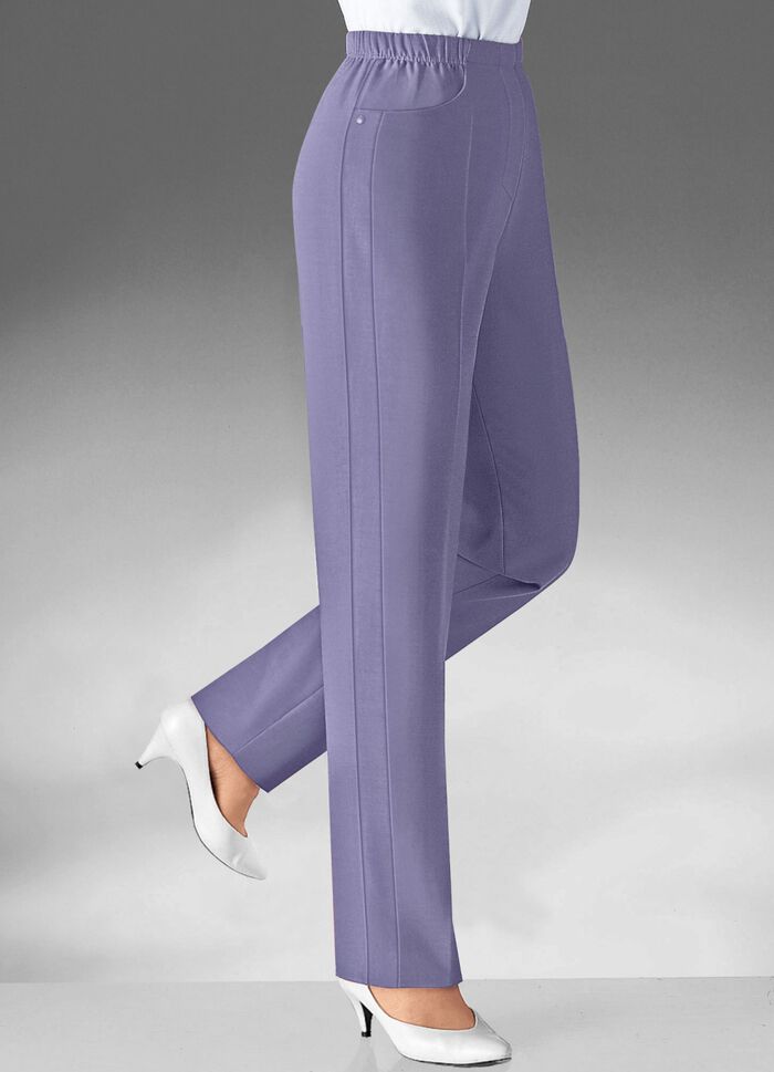 Hose mit vorverlegter Seitennaht in 8 Farben AMETHYST
