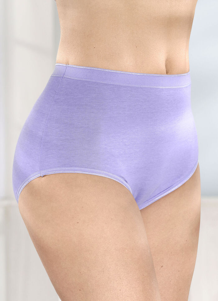 Fünferpack Slips mit elastischen Abschlüssen 