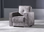 Sessel mit Bettfunktion HELLGRAU