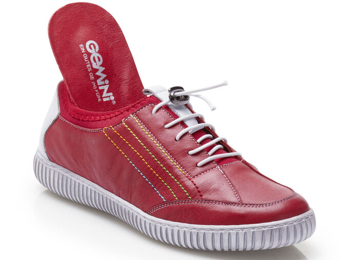 Gemini Sneaker mit elastischem Textilmaterial ROT