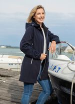Longjacke aus Softshell 