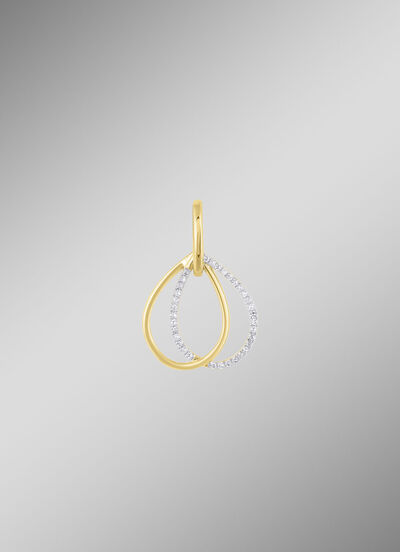 Eleganter Anhänger mit 34 Diamanten 