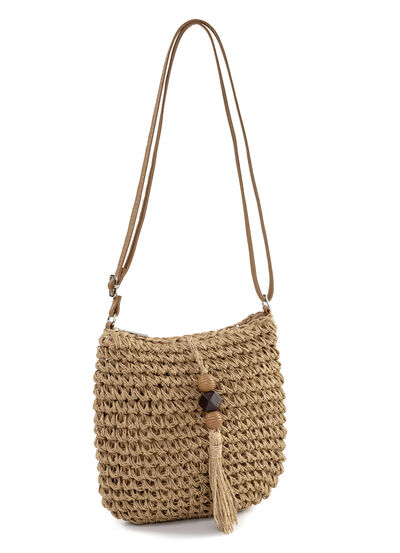 Sommerliche Tasche, Damen, mit verstellbarem Umhängeriemen 