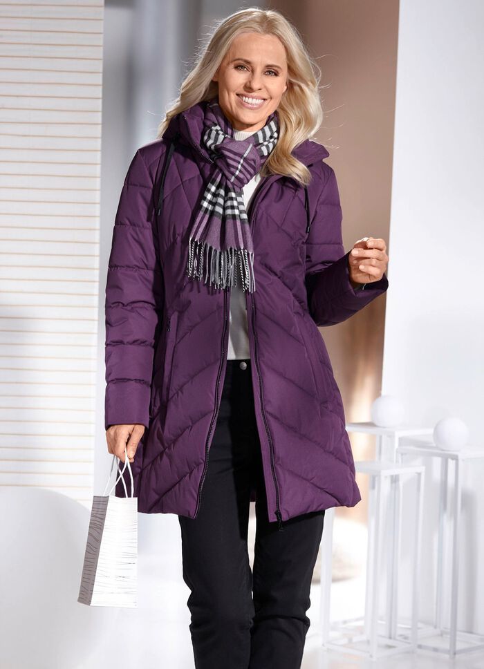 Funktionsjacke mit abnehmbarer Kapuze AMETHYST