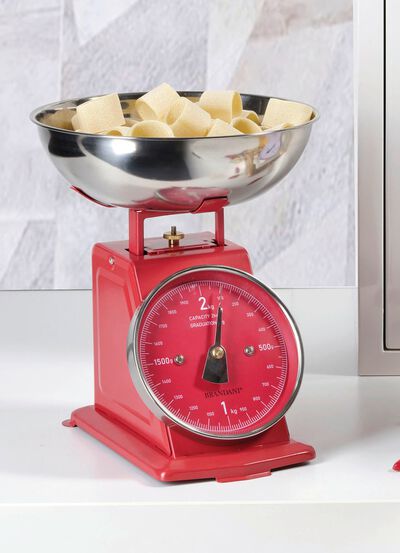 K&uuml;chenwaage im Retro-Design 