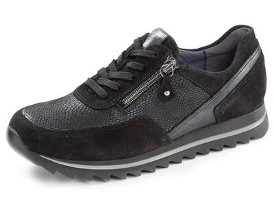 Waldl&auml;ufer, bequeme Damen-Sneaker, Weite H, mit herausnehmbarem Fussbett 