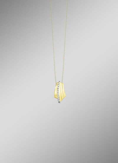 Toller Anhänger mit synth. Zirkonia 