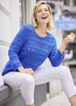 Pullover mit edlen Glitzerakzenten 