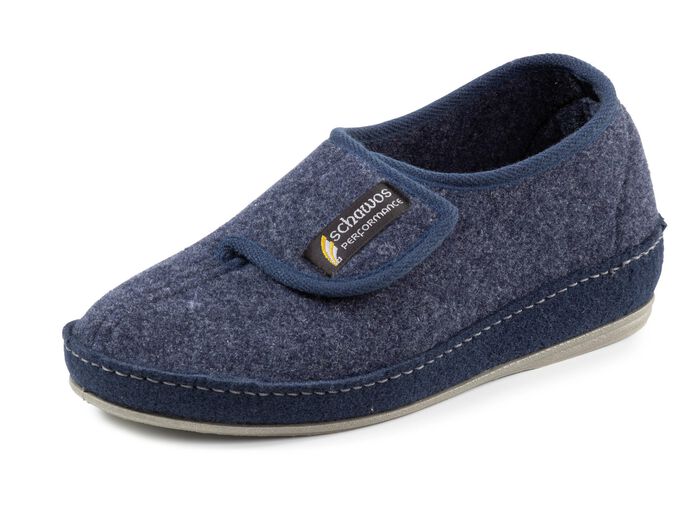 Komfortable Herren-Hausschuhe, mit anatomisch geformtem Fussbett 