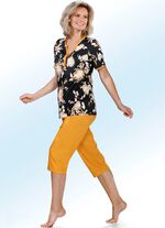 Zweierpack Pyjamas in kurz und lang mit Knopfleiste 