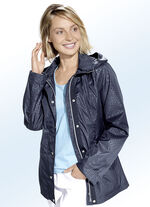 Jacke mit Raubtierfell-Dessin