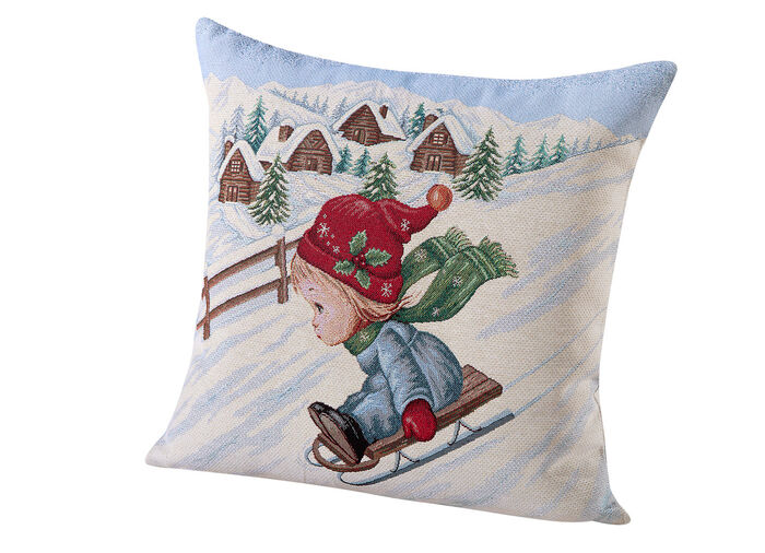 Kissenbezug aus Gobelin BUNT