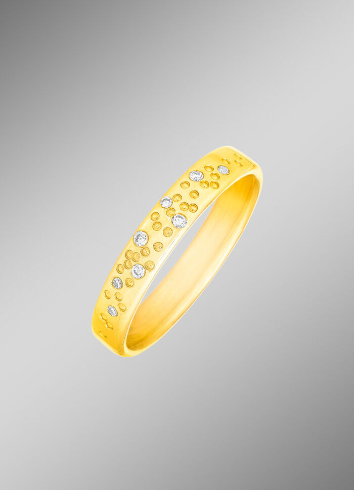 Schicker Brillant-Trauring 