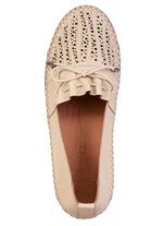 ELENA EDEN, sommerliche Damen-Slipper, Weite G, aus Leder 