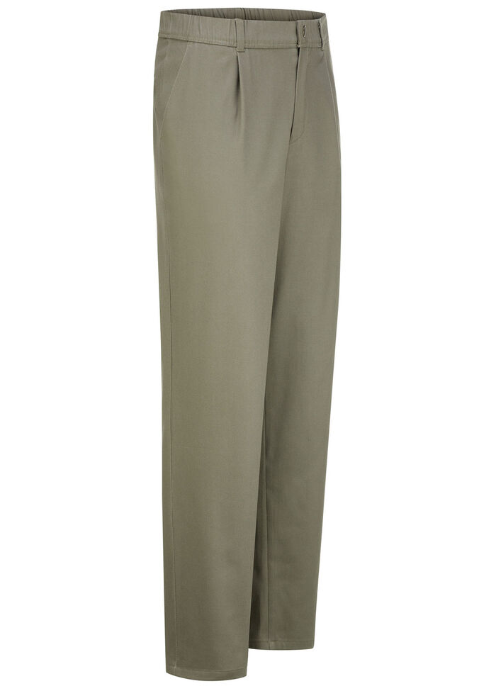 Hose von «Klaus Modelle» mit Gummibund in 3 Farben KHAKI