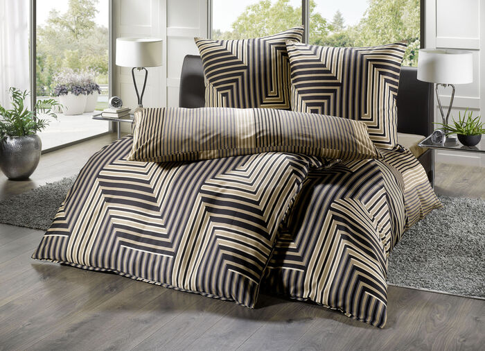 Baumwoll Bettwäsche-Garnitur  