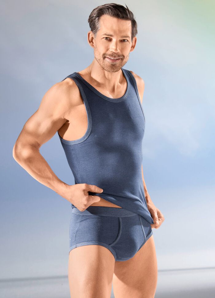 Viererpack Sportjacken aus Feinripp 