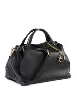 Laurina Tasche aus genarbtem Kalbleder SCHWARZ