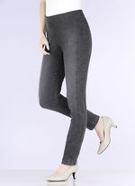 Jeans in Schlupfform DUNKELGRAU