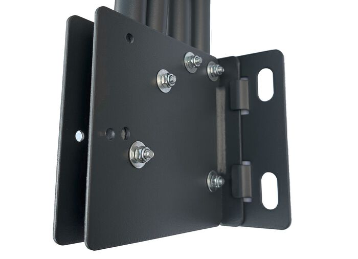 Balkonf&auml;cher mit pulverbeschichtetem Stahlgestell 