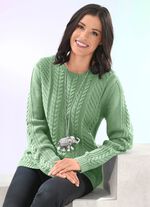 Pullover in Strukturmix LINDGR&Uuml;N