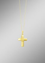 Kreuz-Anh&auml;nger aus Gold 