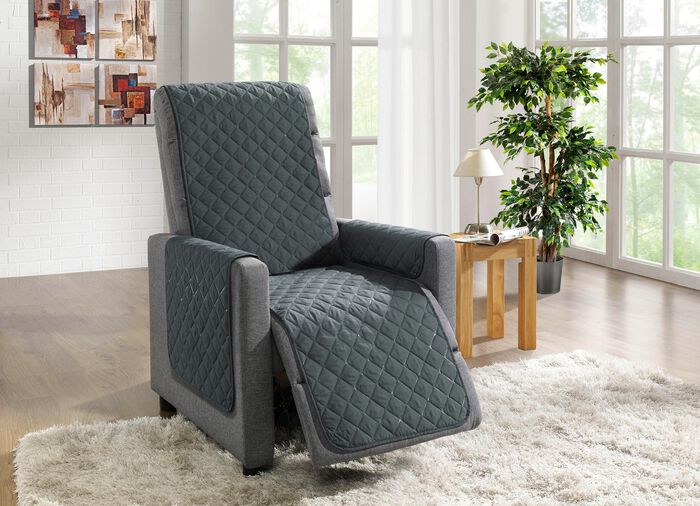 Wohnaccessoires mit Fleckschutz ANTHRAZIT