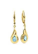 Ohrringe mit Blautopas 