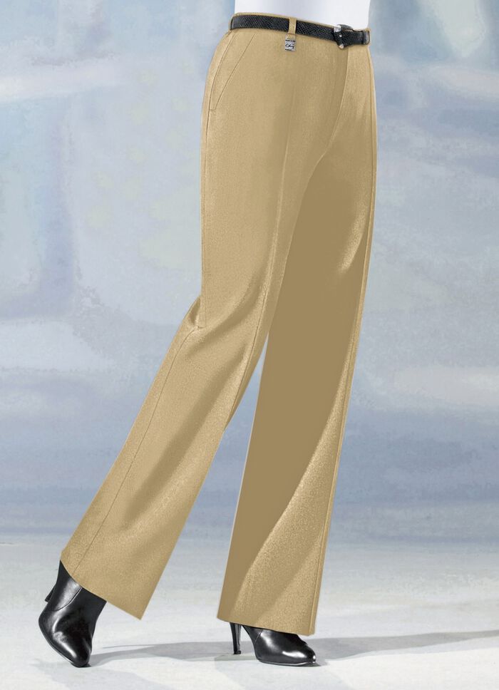 Hose in angesagter Marlene-Form CAMEL