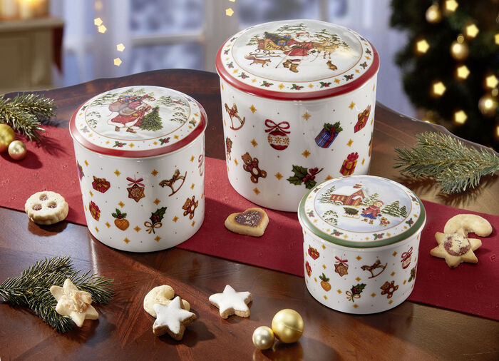 Aufbewahrungsdose „Happy Wintertime“ von Hutschenreuther BUNT