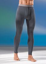 Pfeilring, Zweierpack Unterhosen, lang, Feinripp, grafit 