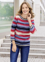 Pullover in tollem Ringeldessin 