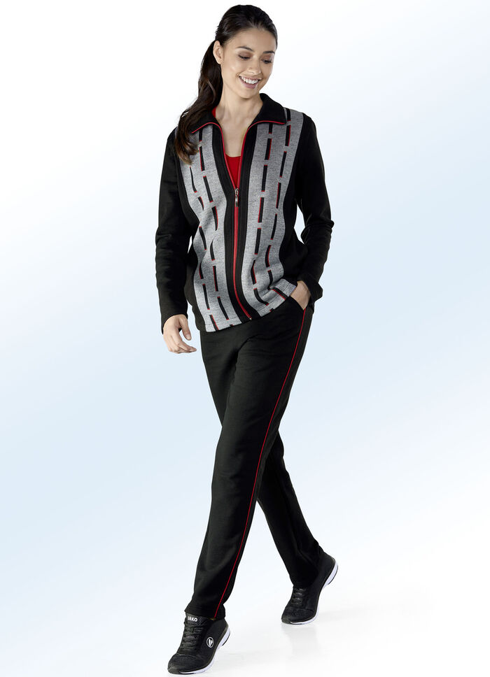 Freizeitanzug von &laquo;Delena&raquo; mit elastischem Saum 