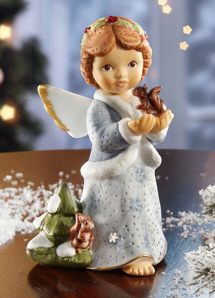 Engel mit Kristallstein 