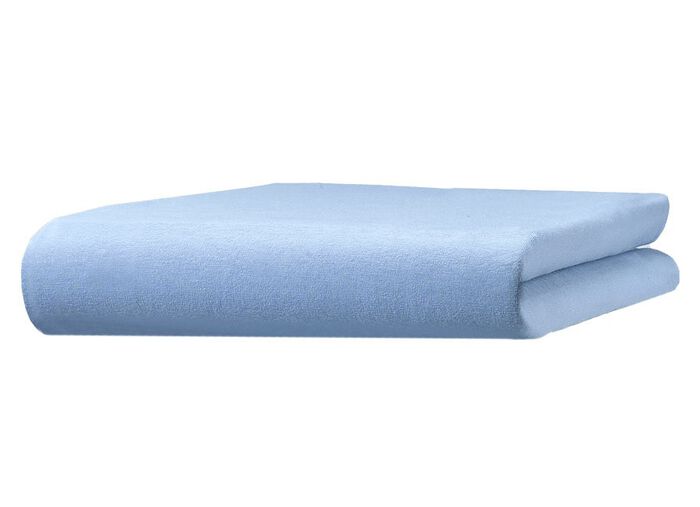 irisette Mako-Jersey-Spannbetttuch in verschiedenen Farben BLAU