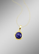 Anhänger mit echtem Lapislazuli 