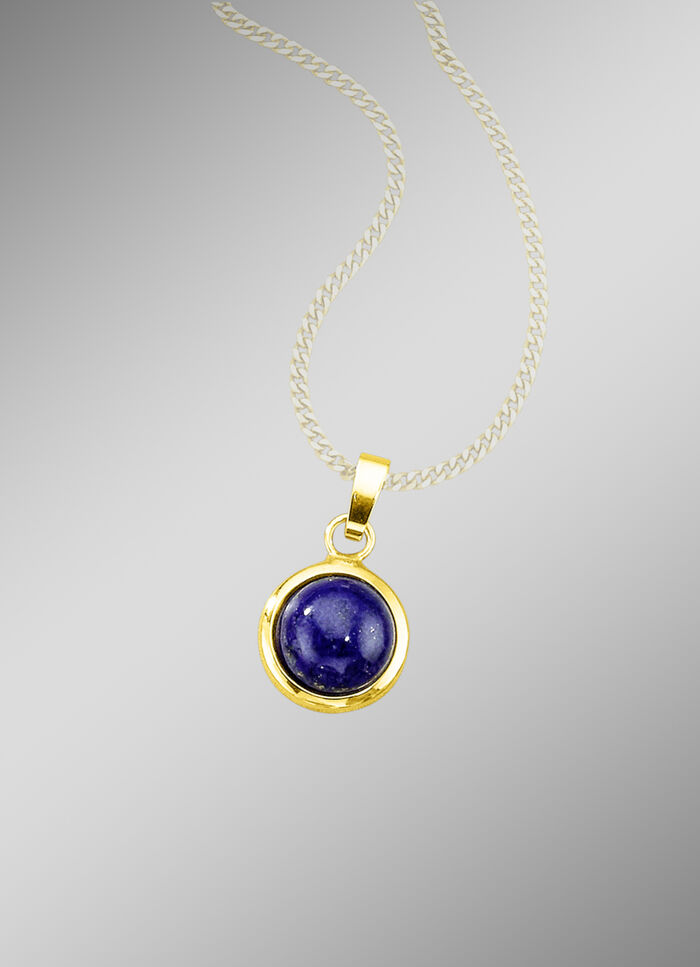 Anhänger mit echtem Lapislazuli 
