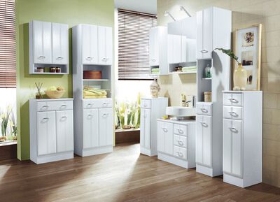 Badm&ouml;bel-Programm mit pflegeleichter Oberfl&auml;che 