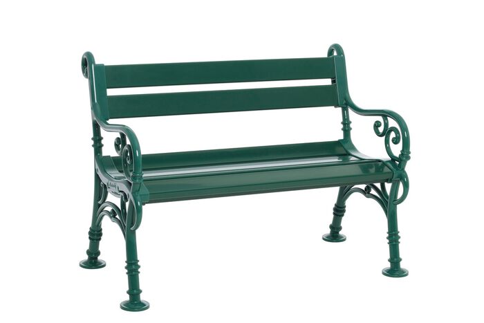 Gartenbank aus Voll-Kunststoff 