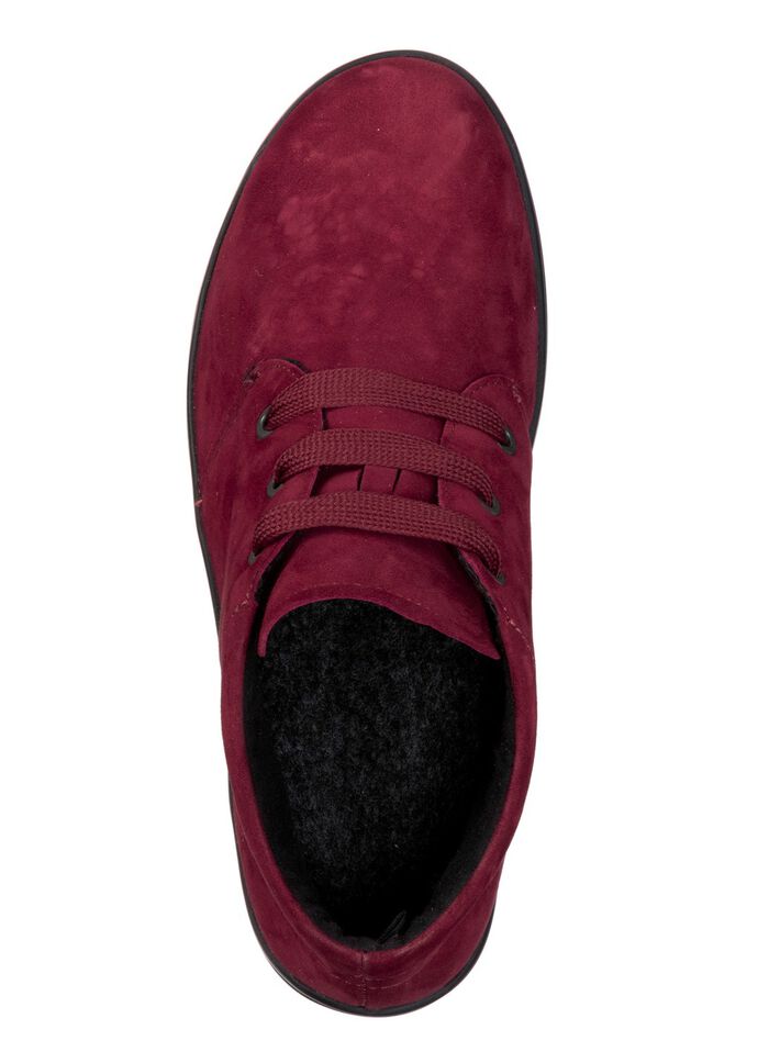 ELENA EDEN, bequeme Damen-Boots, Weite H, mit herausnehmbarem Fussbett BORDEAUX