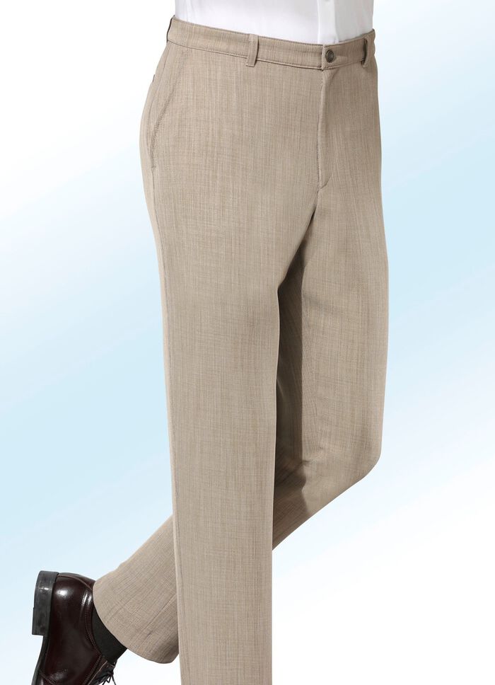 &laquo;Klaus-Modelle&raquo;-Hose in 3 Farben SAND MELIERT