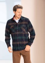 Kariertes Overshirt von &laquo;Milano Italy&raquo; 