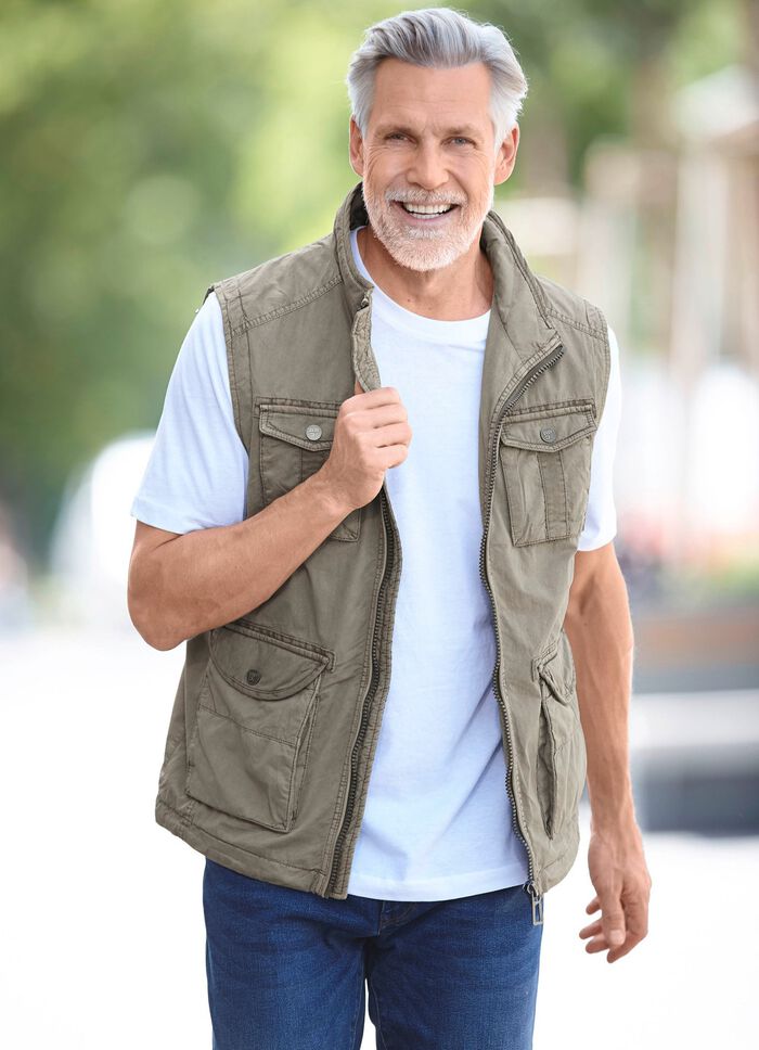 &laquo;Redpoint&raquo;-Gilet in 3 Farben KHAKI