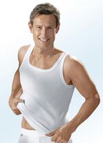 Pfeilring Viererpack Sportjacken aus Feinripp, wei&szlig; 